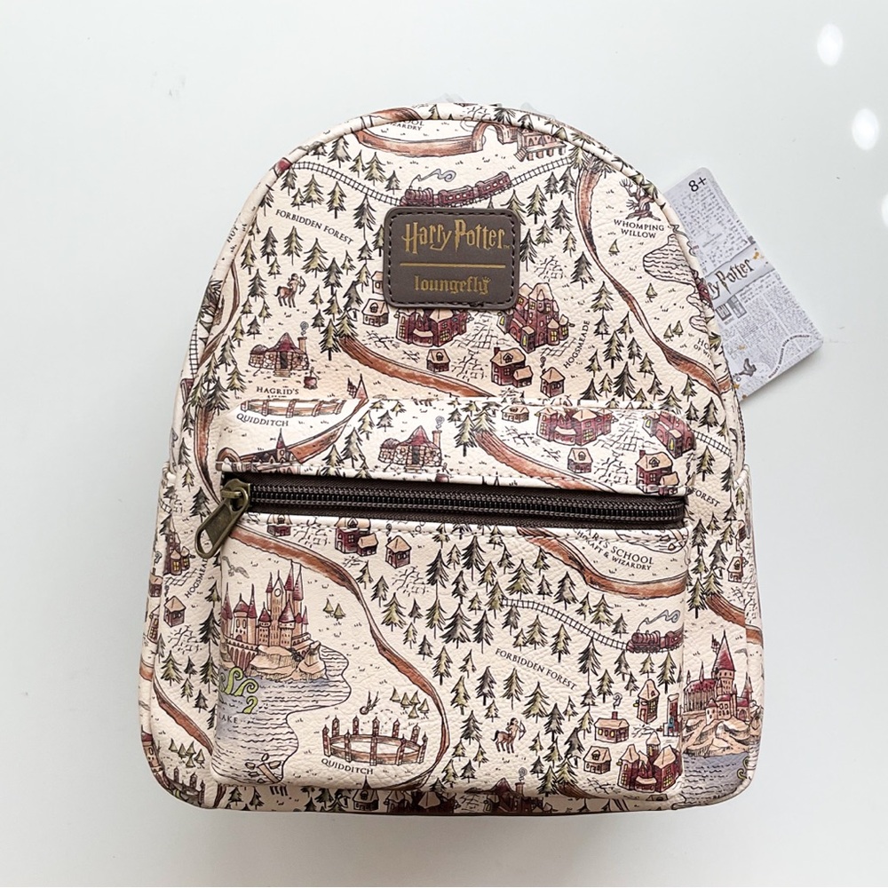 Loungefly Harry Potter Marauder’s Map Rare Mini Bag Small Backpack
